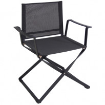 FAUTEUIL PLIANT CIAK, Noir de EMU