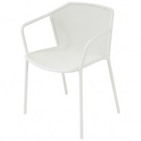 FAUTEUIL DARWIN, Blanc mat de EMU