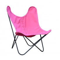 Fauteuil enfant BB by Airborne, Structure acier thermolaqué noir, 5 coloris