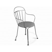 Fauteuil LOUVRE de Fermob gris orage