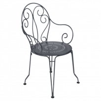 FAUTEUIL MONTMARTRE CARBONE de FERMOB