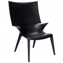 FAUTEUIL UNCLE JIM DE KARTELL, NOIR