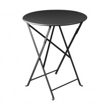 TABLE PLIANTE BISTRO 60CM CARBONE de FERMOB