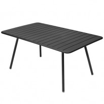 TABLE LUXEMBOURG 165X100CM CARBONE de FERMOB