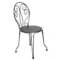 CHAISE MONTMARTRE CARBONE de FERMOB