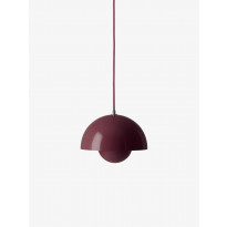 Suspension FLOWERPOT VP1 de &Tradition, Dark plum