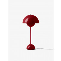 Lampe à poser FLOWERPOT VP3 de &Tradition, Vermilion red