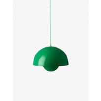 Suspension FLOWERPOT VP7 de &Tradition, Signal green