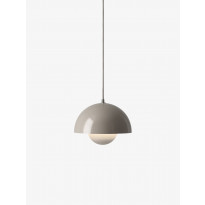 SUSPENSION FLOWERPOT VP1, Grey beige de &TRADITION