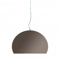 LAMPE FL/Y OPAQUE DE KARTELL, SMALL, MARRON