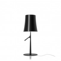 LAMPE A POSER BIRDIE PICCOLA ON/OFF, Graphite de FOSCARINI