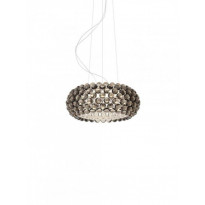 SUSPENSION CABOCHE PLUS MEDIA, On/Off, Gris de FOSCARINI
