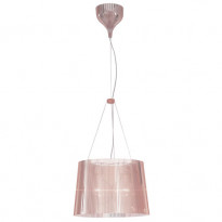 SUSPENSION GE DE KARTELL, ROSE TRANSPARENT 