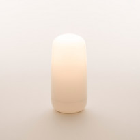 Lampe à poser GOPLE PORTABLE de Artemide, Diffuseur blanc