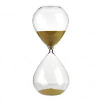 SABLIER, Large, Doré de POLS POTTEN