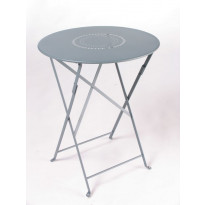 TABLE FLOREAL 60CM GRIS ORAGE de FERMOB