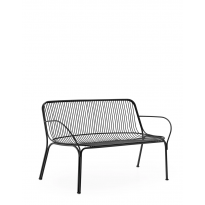 Banquette extérieure HIRAY de Kartell, Noir