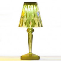 LAMPE A POSER BATTERY DE KARTELL, VERT