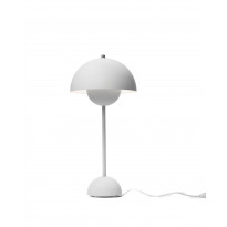 LAMPE A POSER FLOWERPOT VP3, Gris clair mat de &TRADITION
