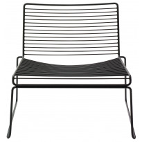 FAUTEUIL BAS HEE, Noir  de HAY