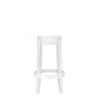 TABOURET L.65 X H.65 CHARLES GHOST, Blanc de KARTELL