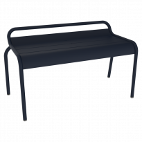 Banc compact LUXEMBOURG de Fermob, L.90 cm, Bleu abysse
