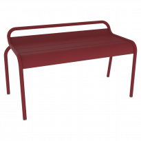 Banc compact LUXEMBOURG de Fermob, L.90 cm, Piment