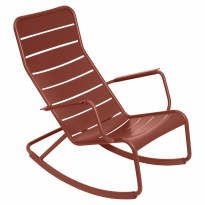 ROCKING CHAIR LUXEMBOURG, Ocre rouge de FERMOB