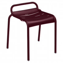Tabouret LUXEMBOURG de Fermob, Cerise noire