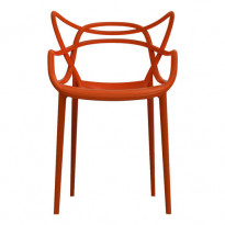 CHAISE MASTERS DE KARTELL, ROUGE ORANGE