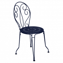 CHAISE MONTMARTRE BLEU ABYSSE de FERMOB
