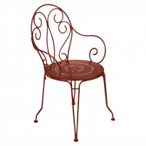 FAUTEUIL MONTMARTRE, Ocre rouge de FERMOB