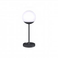 Lampe MOOON! de Fermob, H.41 cm, Carbone 