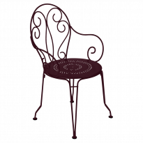 Fauteuil MONTMARTRE de Fermob, Cerise noire
