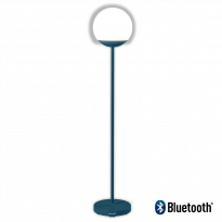 Lampadaire MOOON! de Fermob, Bleu acapulco