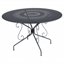 TABLE MONTMARTRE 117CM, Carbone de FERMOB