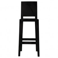 TABOURET ONE MORE PLEASE H.65CM DE KARTELL, NOIR 