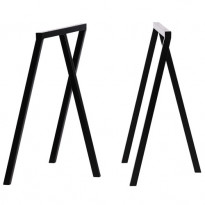 PAIRE DE TRETEAUX LOOP, 2 couleurs de HAY