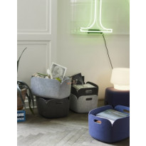 PANIER RESTORE DE MUUTO, NOIR MÉLANGÉ 