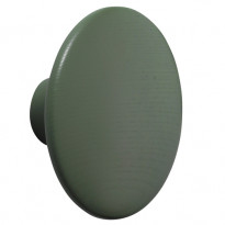PATÈRE THE DOTS M DE MUUTO, Ø 13 CM, DUSTY GREEN