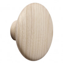 PATÈRE THE DOTS DE MUUTO, M Ø 13 CM, FRÊNE NATUREL 