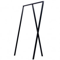 PORTANT LOOP STAND WARDROBE, Noir de HAY