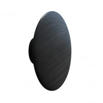 PATÈRE THE DOTS DE MUUTO, Ø 13 CM, NOIR