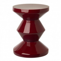 TABOURET ZIG ZAG, Rubis de POLS POTTEN