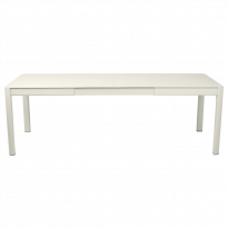 Table à allonges RIBAMBELLE de Fermob, 2 allonges, Gris Argile
