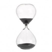 SABLIER, Médium, Noir de POLS POTTEN