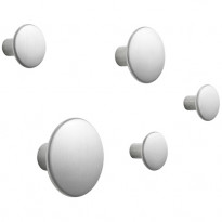 SET DE 5 PATÈRES THE DOTS METAL, 5 couleurs de MUUTO