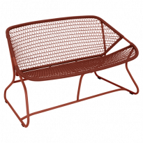 BANQUETTE SIXTIES, Ocre rouge de FERMOB