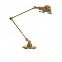 LAMPE DE BUREAU SIGNAL SI333 DE JIELDÉ, OR NACRÉ
