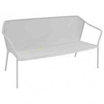 SOFA 2 PLACES DARWIN, Blanc mat de EMU